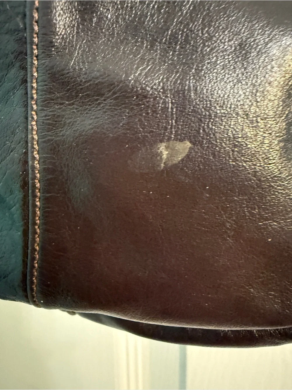 Classic Brown boho Leather Crossbody Bag purse